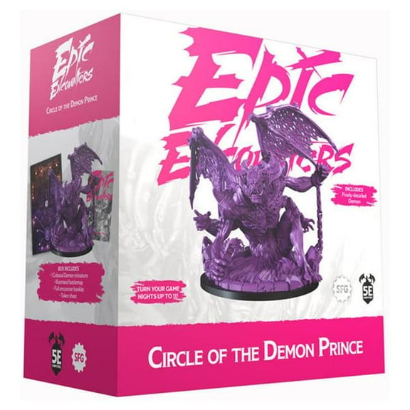 Steamforged Games STEEE028 Epic Encounters Circle of the Demon Prince Miniature Figures