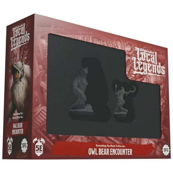 Steamforged Games Epic Encounters Local Legends Game Kit (Owlbear)