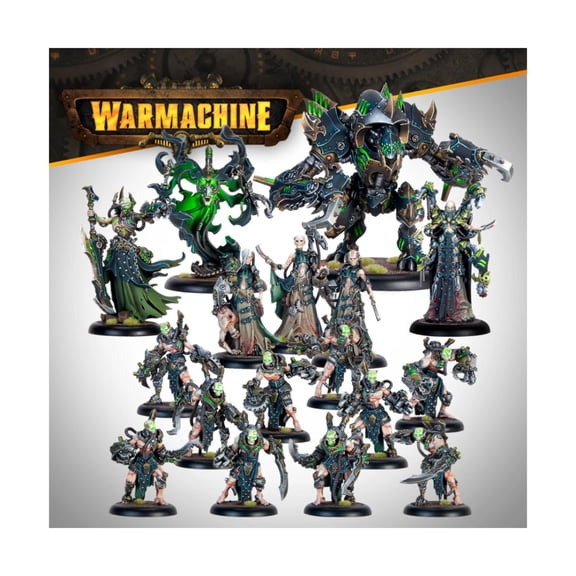 Steamforged Games STEIKCRX056 Warmachine - Cryx Necrofactorium Core Expansion Miniatures