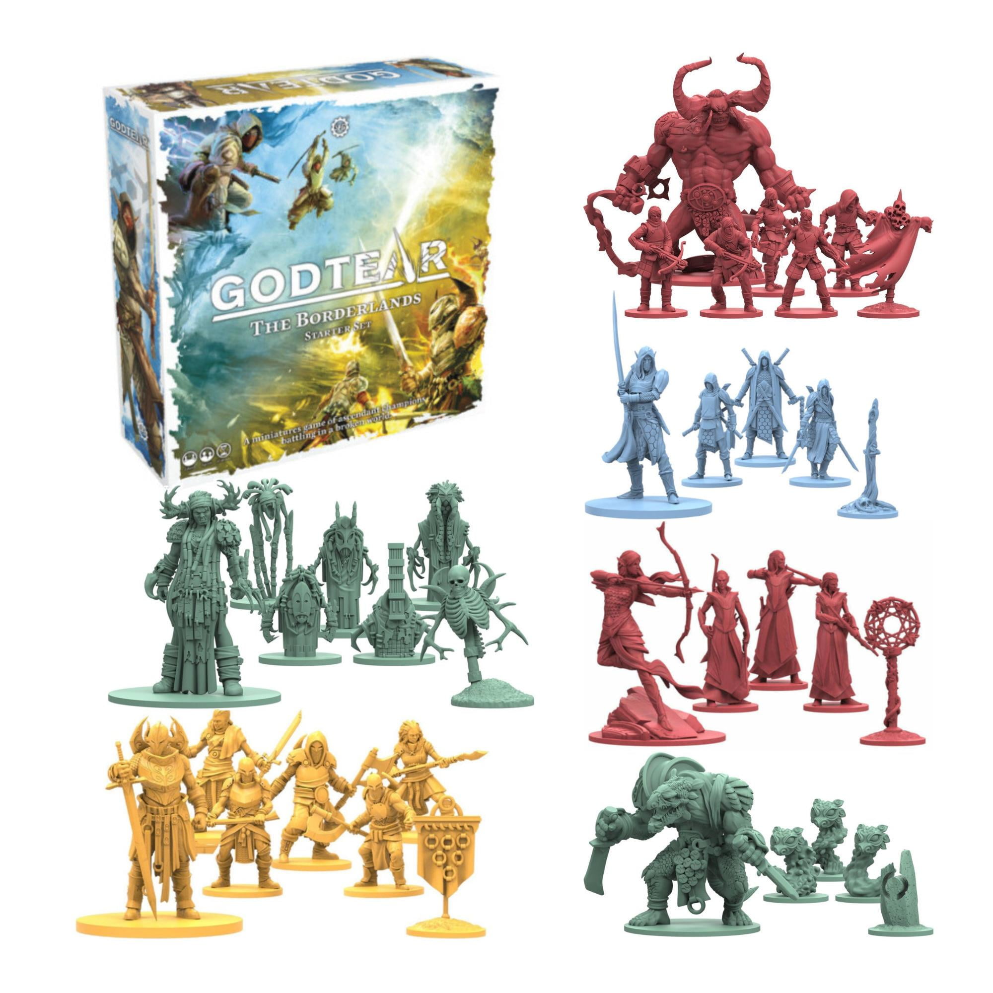 GodTear Juego de Mesa The Borderlands Starter Set