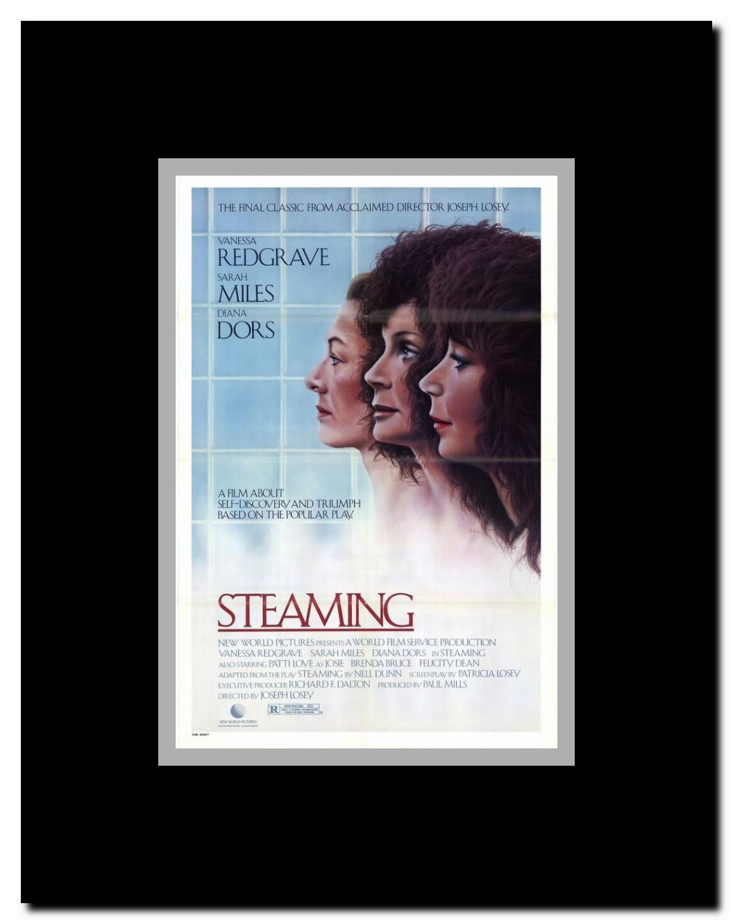 Steaming Framed Movie Poster