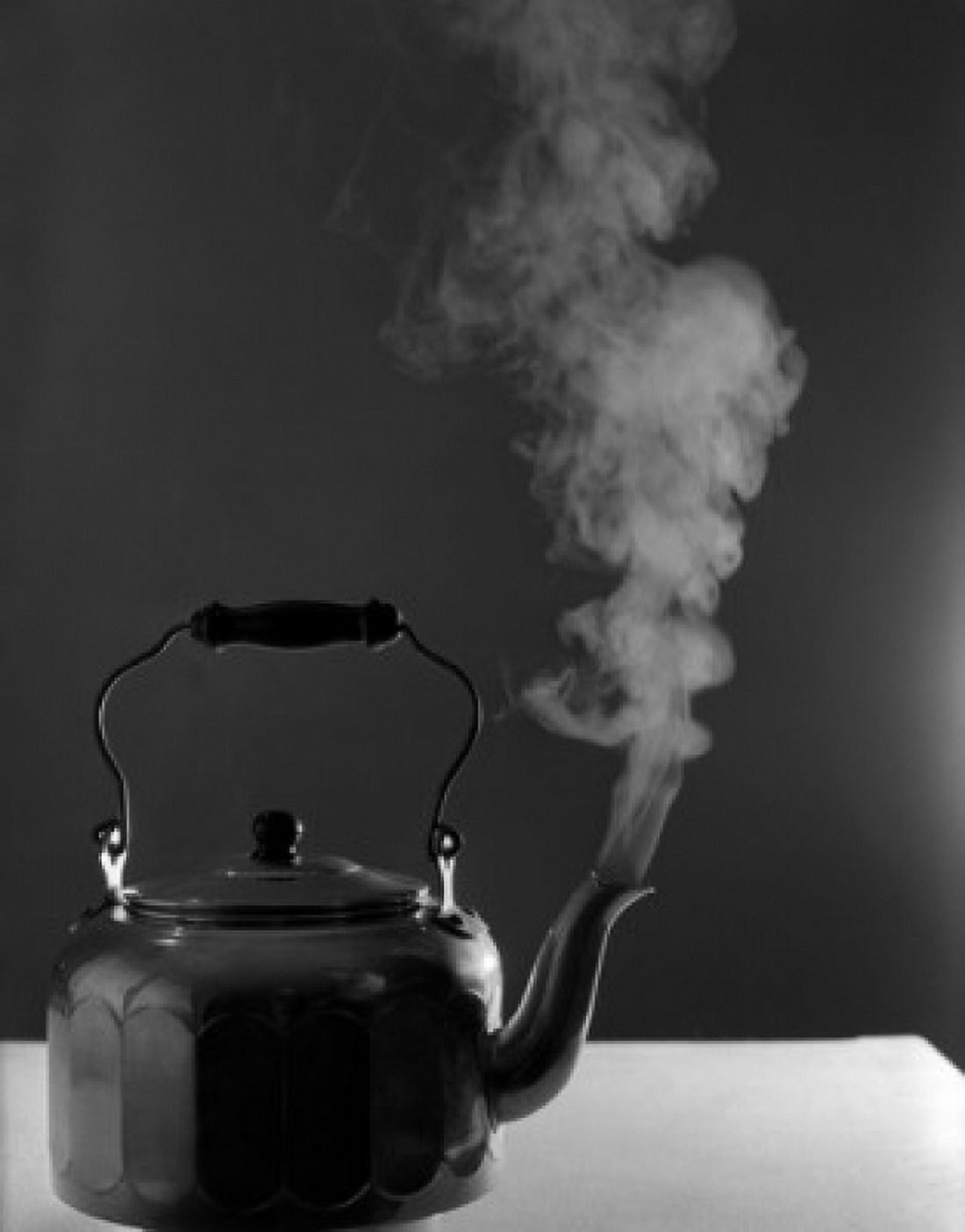 Steaming kettle Canvas Art - (24 x 36)