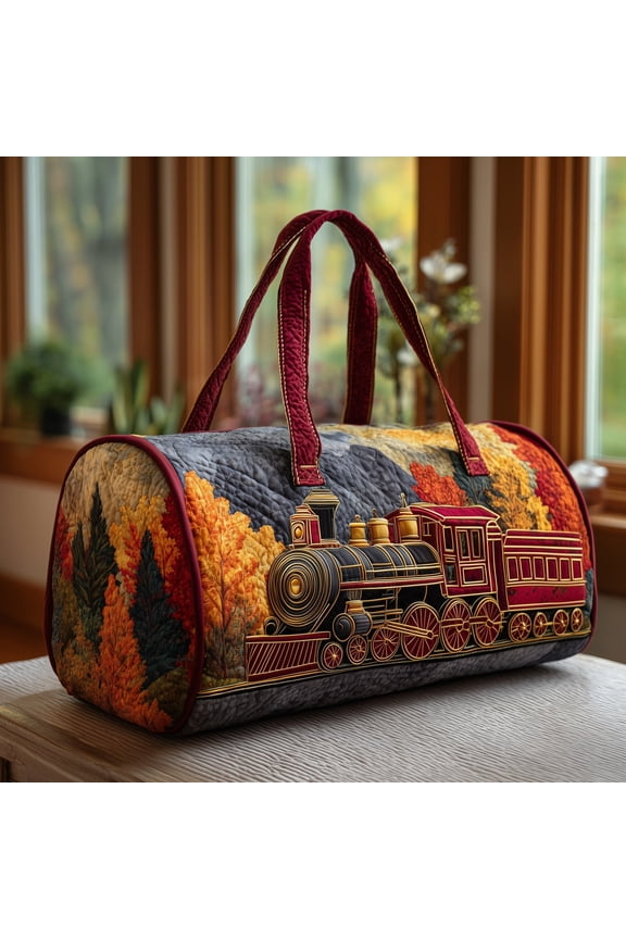 Steamline Adventure Quilted Duffle Bag, Quited Travel Tote Bag, Quited Weekender Travel Bag, Carry On Duffle