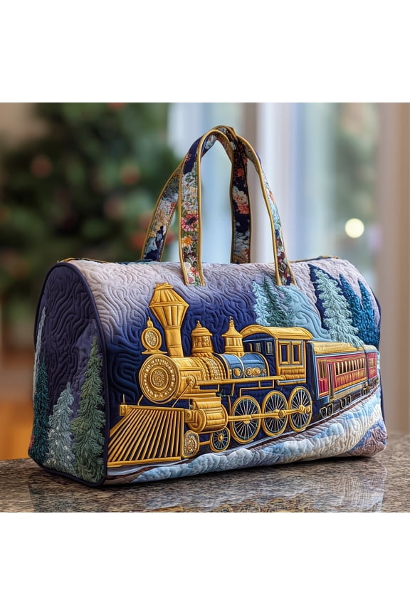 Steamline Adventure Quilted Duffle Bag, Quited Travel Tote Bag, Quited Weekender Travel Bag, Carry On Duffle
