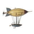 thumbnail image 1 of Steampunk Airship Metal Model, 1 of 3