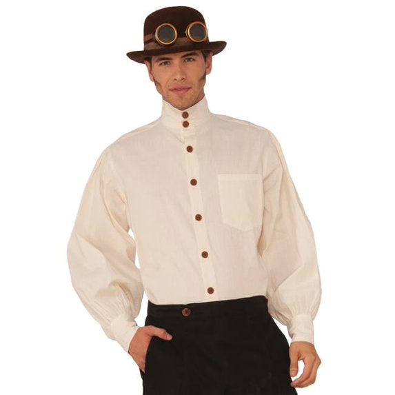 Steampunk Beige Shirt Costume