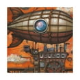 thumbnail image 1 of Steampunk Blimp Descends - Canvas, 1 of 10