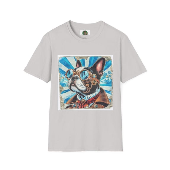 Steampunk Boston Terrier T-Shirt