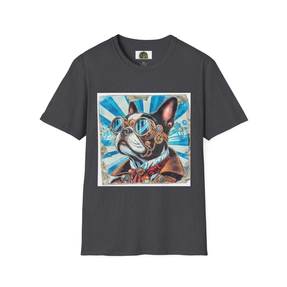 Steampunk Boston Terrier T-Shirt