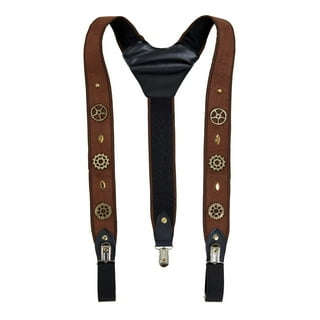 Steampunk Braces Costume Cog Accessory Steampunk Braces Costume Cog Accessory