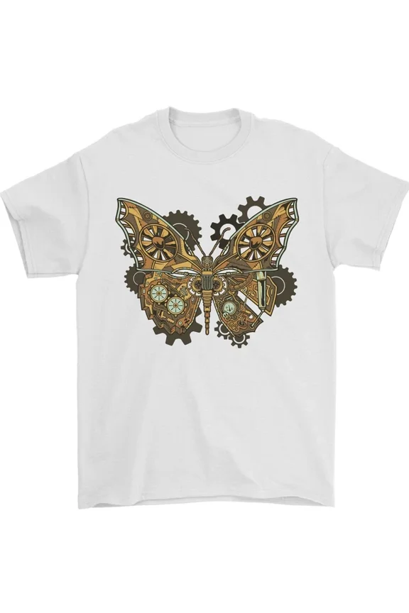 Steampunk Butterfly Butterflies T-Shirt