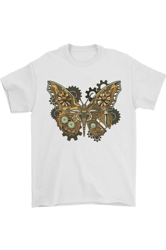 Steampunk Butterfly Butterflies T-Shirt