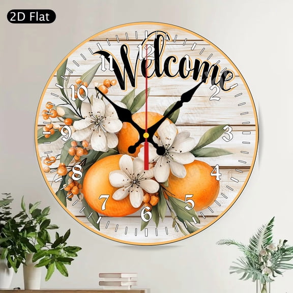 Steampunk Cat Goggles Art Round Wall Clock Silent Vintage Industrial Fantasy Home Decor