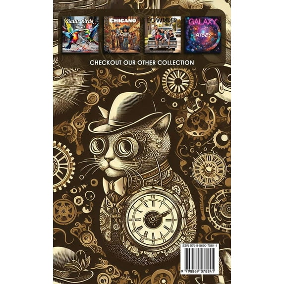 Steampunk Cats AtoZ's, (Hardcover)