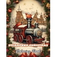 thumbnail image 1 of Steampunk Christmas Coloring Book: High Quality +100 Beautiful Designs, (Paperback), 1 of 1