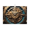 thumbnail image 1 of Steampunk Clockwork Wheels Art Large Kitchen Drying Mat 18x24 Inch Ultra Absorbent Dish Drying Mats Foldable Countertop Protector, 1 of 8