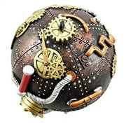 Steampunk Cool Time Bomb Orb Spherical Capsule Gearwork Jewelry Box تمثال