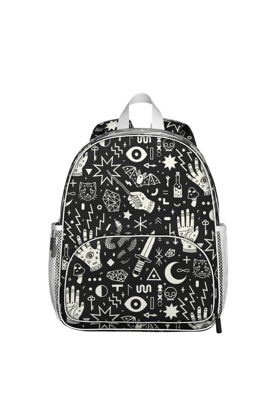 Steampunk Cosmic School Backpack - Durable Waterproof Daypack with Padded Back & Side Pockets