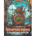 thumbnail image 1 of Steampunk Dreams Coloring Book: High Quality +100 Beautiful Designs for All Fans (Paperback), 1 of 1