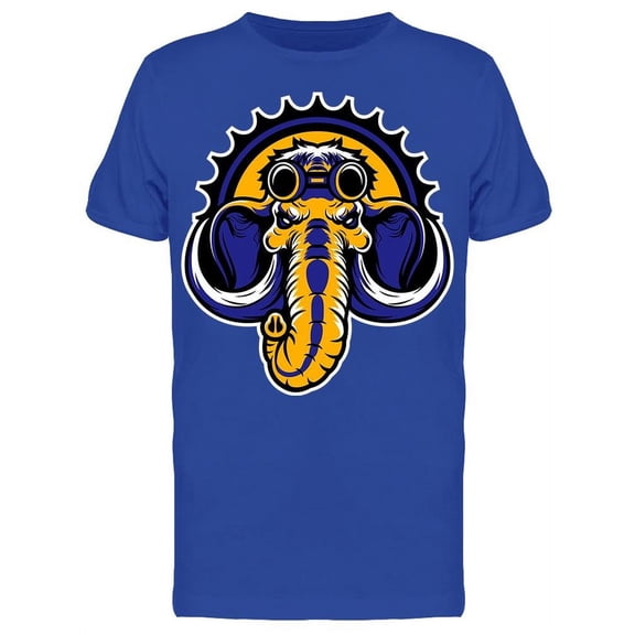Steampunk Elephant T-Shirt Men -Image by Shutterstock, Male XX-Large
