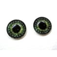 thumbnail image 1 of Steampunk Gear Glass Eyes in Olive Green, 1 of 7
