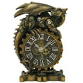 thumbnail image 1 of Steampunk Gearwork Mechanical Dragon Desktop Clock Home Office Workplace Decor, 1 of 1