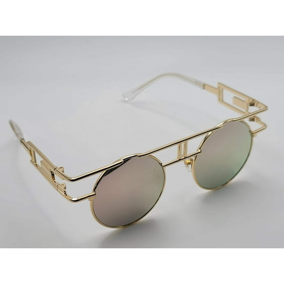 Steampunk Goggles Glasses Round Sunglasses Emo Retro Vintage