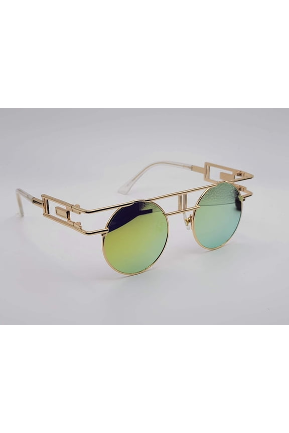 Steampunk Goggles Glasses Round Sunglasses Emo Retro Vintage