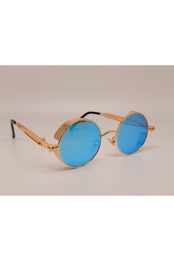 Steampunk Goggles Glasses Round Sunglasses Emo Retro Vintage