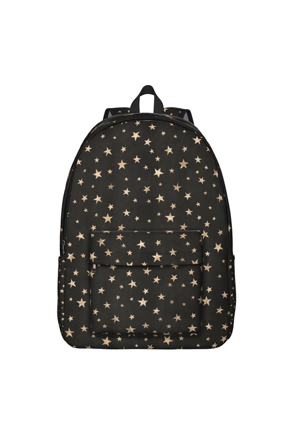 Steampunk Gothic Backpack, Waterproof School Bag with Cosmic Solar Sunburst and Astronomical Elements Design