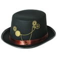 thumbnail image 1 of Steampunk Hat Black Brown Band, 1 of 1
