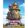 thumbnail image 1 of Steampunk House Coloring Book: High Quality +100 Beautiful Designs for All Ages (Paperback), 1 of 1