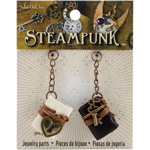 Steampunk Leather Accents 2pk, Books