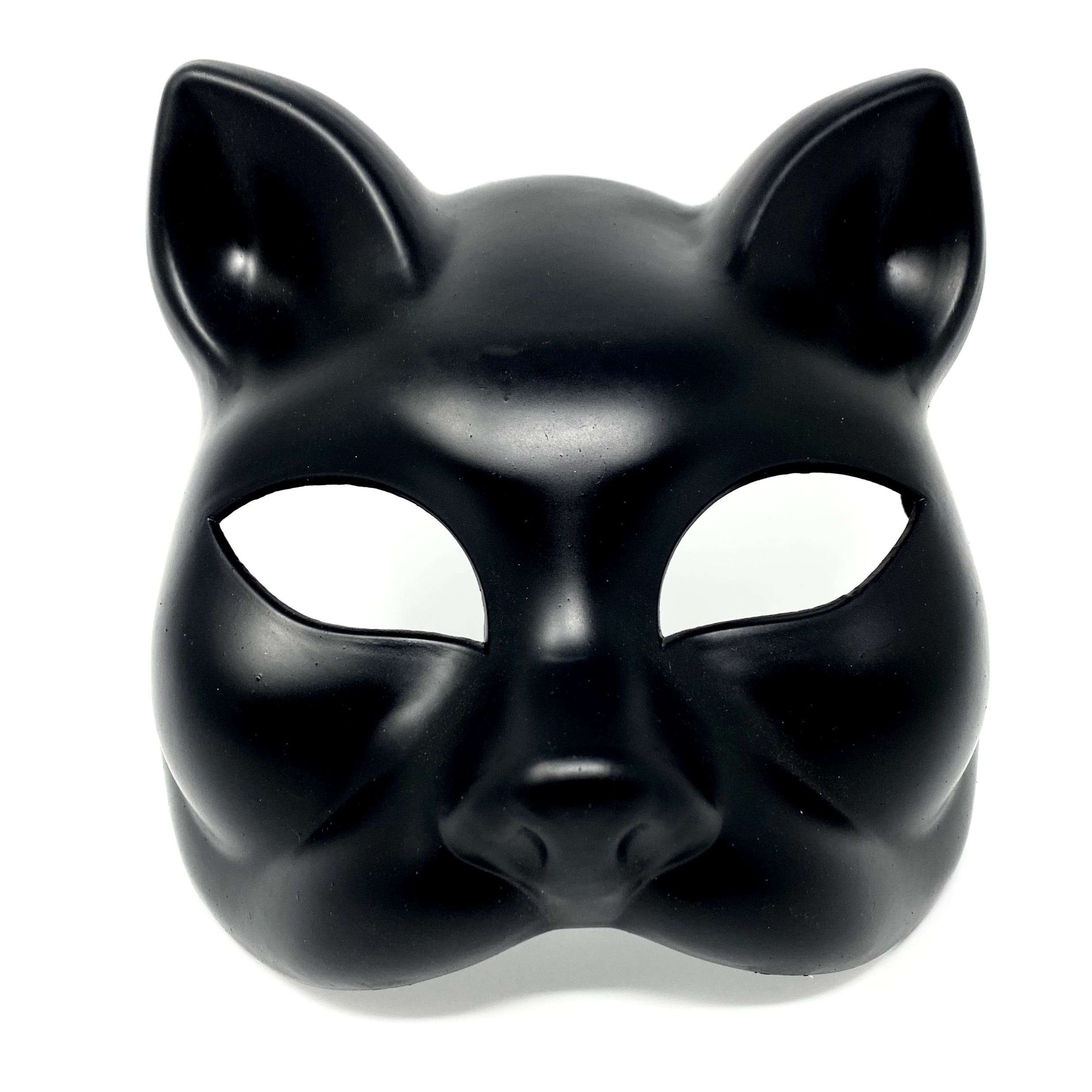 Steampunk Masquerade Mask For Women Lady Halloween Cat Costume Cosplay ...