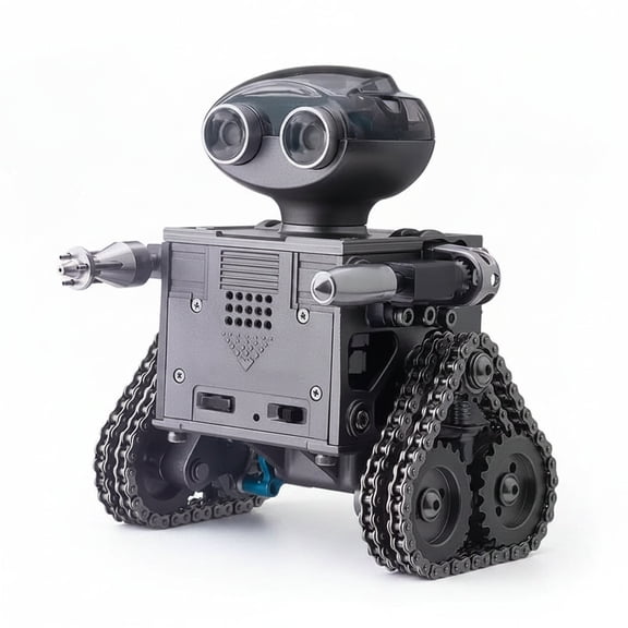 Remote Controlled Sci-Fi Robot - Metal Construction Set