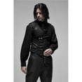 thumbnail image 1 of Steampunk Mottled Stripes Vest, Black - Medium, 1 of 1