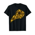 thumbnail image 1 of Steampunk Pestilence Occult Goth Gothic Black T-Shirt, 1 of 5