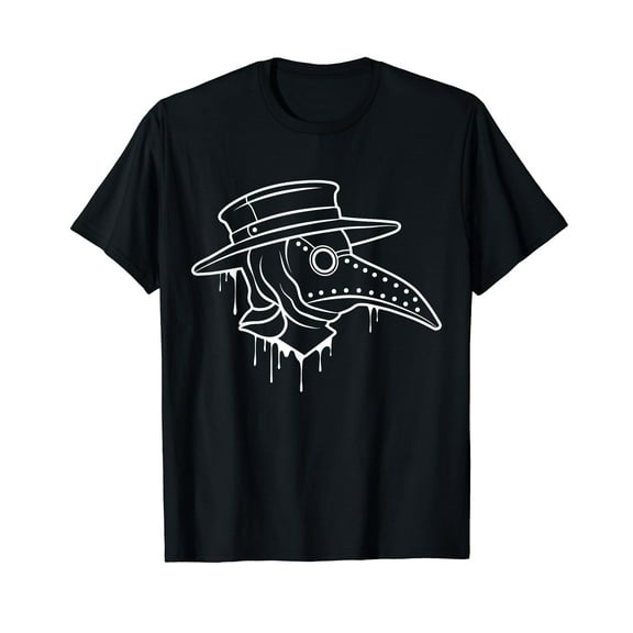 Steampunk Pestilence Occult Goth Gothic Cotton T-Shirt