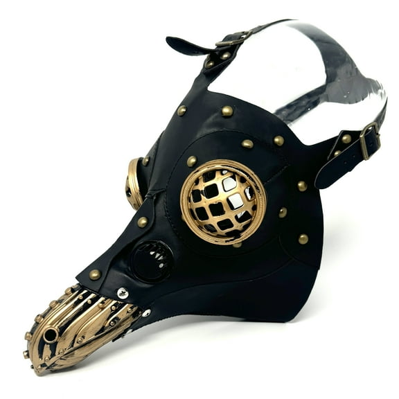 Steampunk Plague Doctor Mask, Long Nose Bird Costume Party Masks For Halloween Cosplay