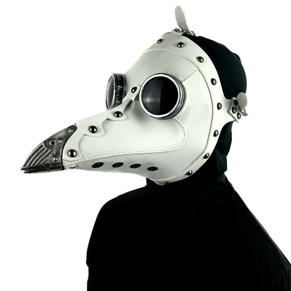 Steampunk Plague Doctor Mask, Long Nose Bird Costume Party Masks For Halloween Cosplay