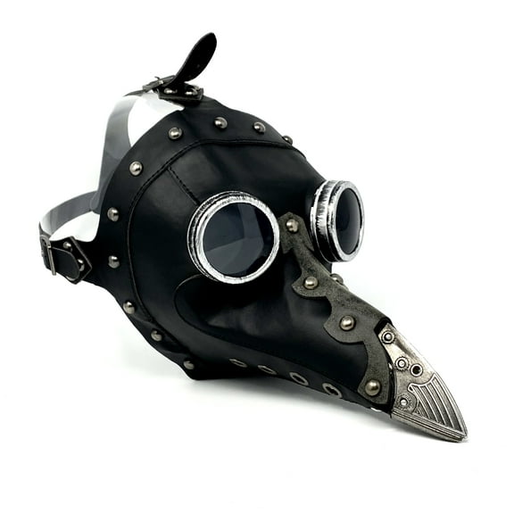 Steampunk Plague Doctor Mask, Long Nose Bird Costume Party Masks For Halloween Cosplay