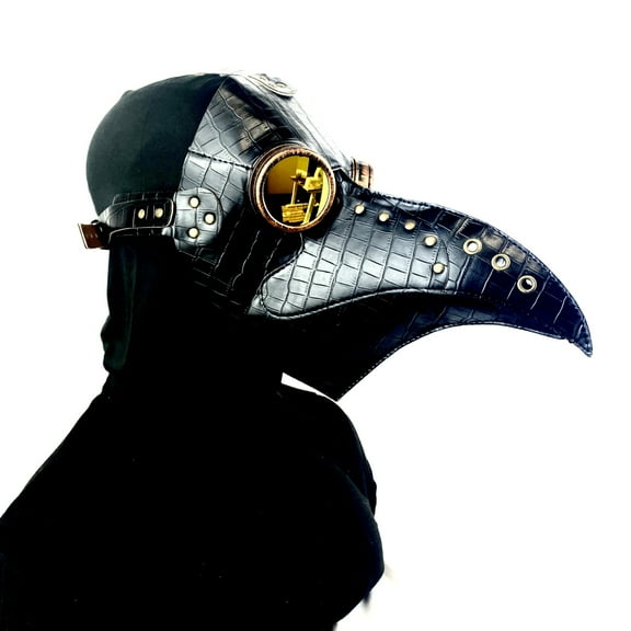 Steampunk Plague Doctor Mask, Long Nose Bird Costume Party Masks For Halloween Cosplay