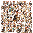 thumbnail image 1 of Steampunk Rabbit Steampunk Stickers, Waterproof Rabbit Steampunk Sticker for Water Bottle Laptop Phone Cases Planner Skateboard Luggage Helmet Party Favor Decor, Ideal for Adults Teens Teacher Rewards, 1 of 9