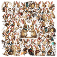 thumbnail image 1 of Steampunk Rabbit Steampunk Stickers, Waterproof Rabbit Steampunk Sticker for Water Bottle Laptop Phone Cases Planner Skateboard Luggage Helmet Party Favor Decor, Ideal for Adults Teens Teacher Rewards, 1 of 8