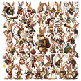 thumbnail image 1 of Steampunk Rabbit Steampunk Stickers, Waterproof Rabbit Steampunk Sticker for Water Bottle Laptop Phone Cases Planner Skateboard Luggage Helmet Party Favor Decor, Ideal for Adults Teens Teacher Rewards, 1 of 9