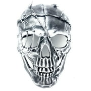Steampunk Style Metallic Scary Horror Skeleton Skull Masquerade Mask for Halloween Costume Cosplay Party