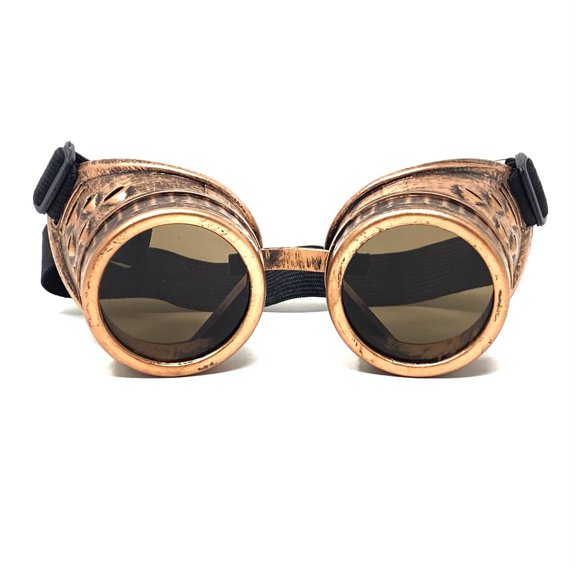 Steampunk Style Metallic Scientist Time Traveler Class Goggle Halloween Costume Cosplay Party