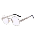 thumbnail image 1 of Steampunk Sunglasses / Silver Frame / Clear Lens 003, 1 of 4