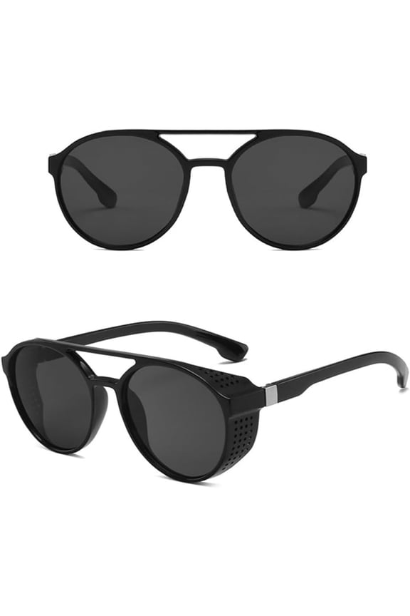 Steampunk Sunglasses Women Men Vintage Glasses Round Glasses Steam Punk Retro Sun Glasses