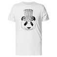 thumbnail image 1 of Steampunk Top Hat Panda T-Shirt Men -Image by Shutterstock, Male XX-Large, 1 of 4
